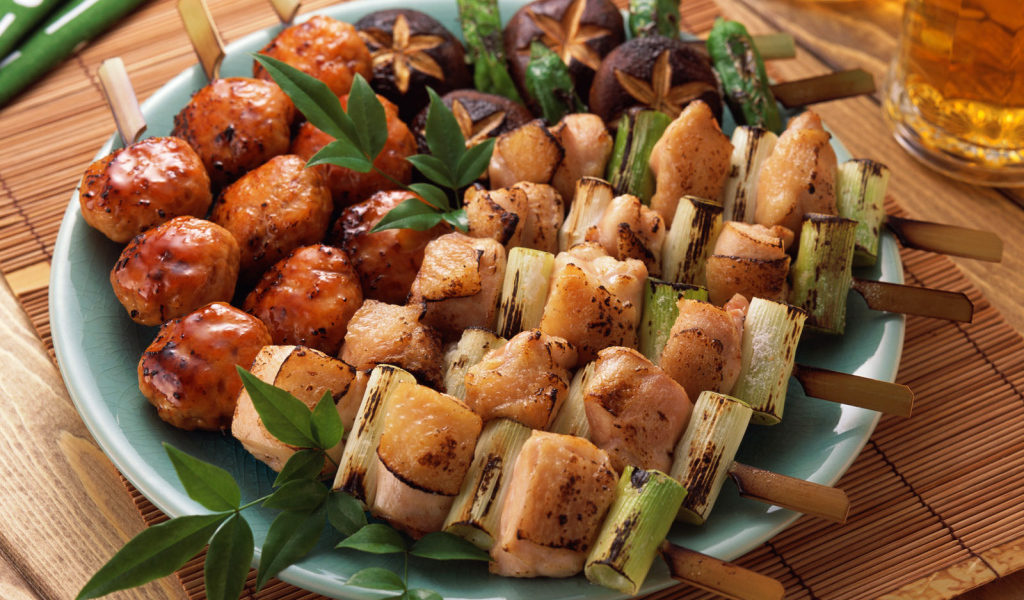 Шашлык из курицы