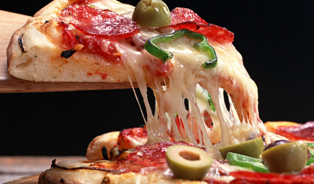 Пицца плавленный сыр