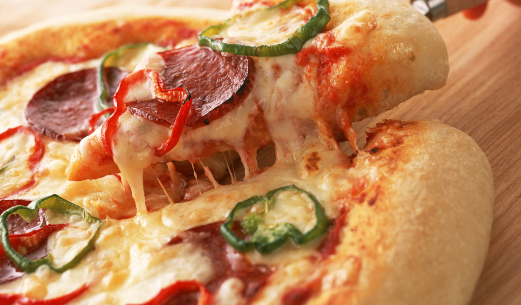 Вкусная пицца