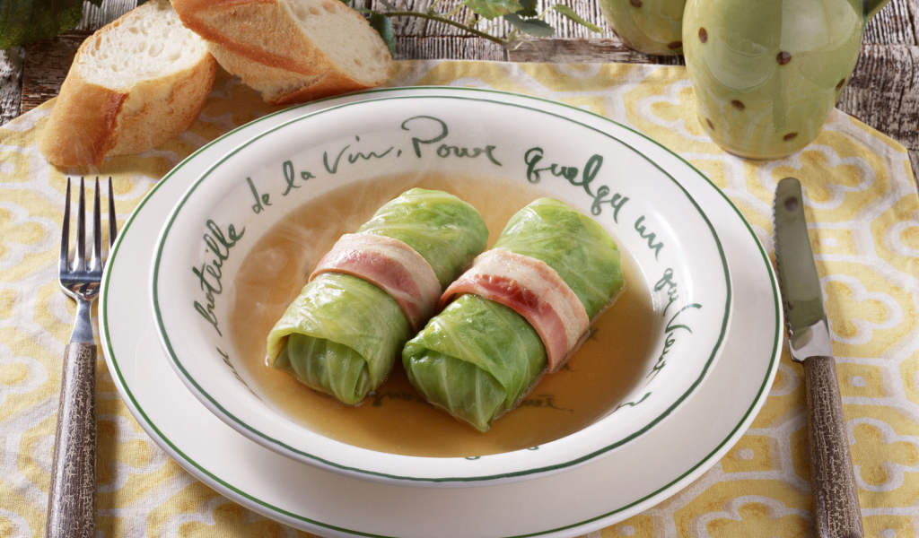 Голубцы с рыбой