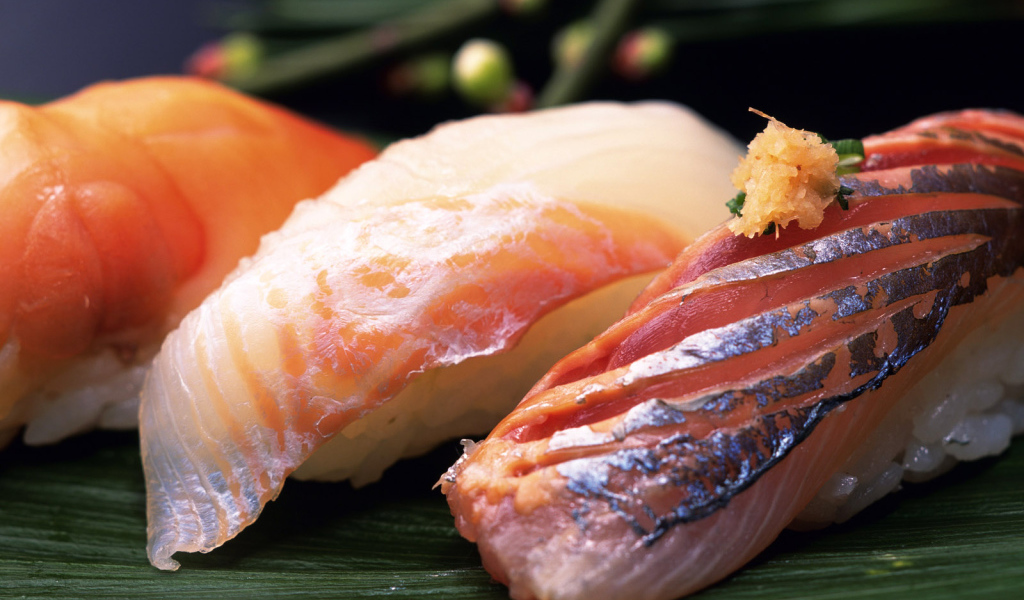 Приготовление рыбы суши