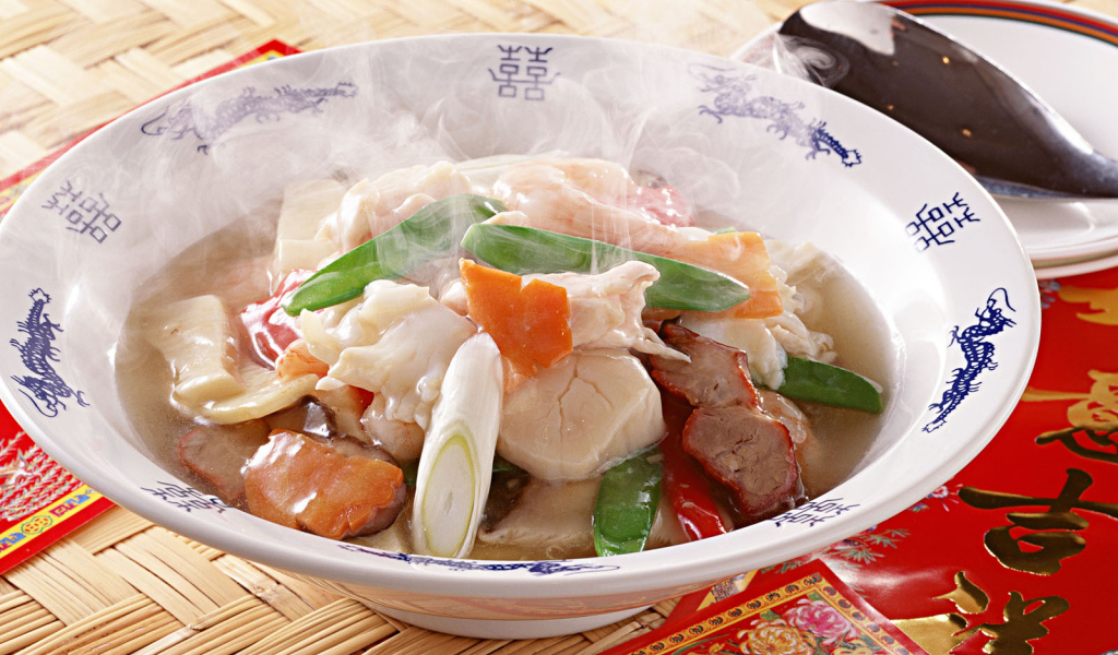 Деликатес суп из морепродуктов