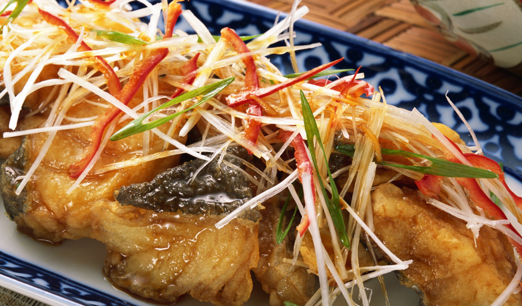 Вкусное блюдо с рыбой