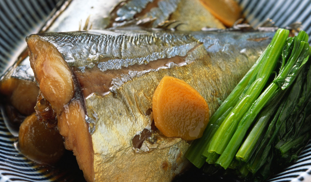 Рыба со фасолью и картошкой