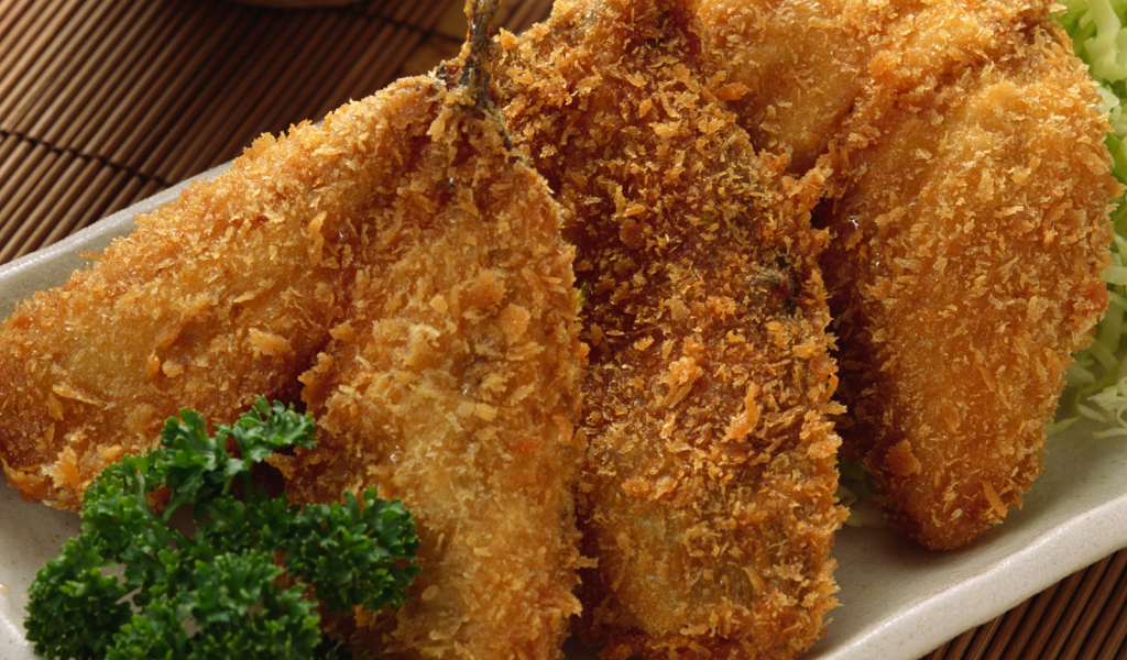 Жаренная рыбка