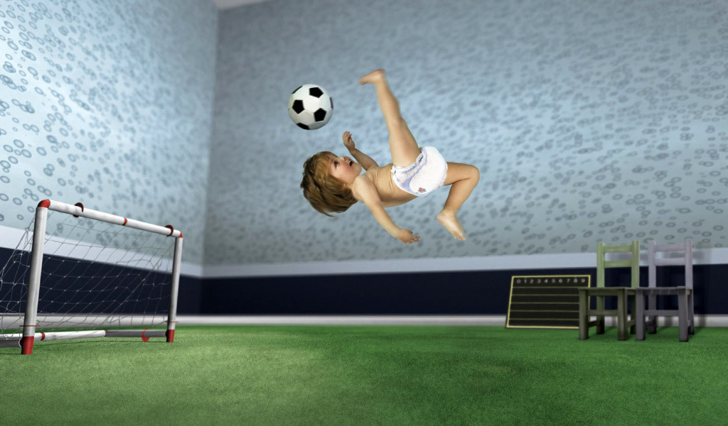 Тренировка Аршавина в детстве