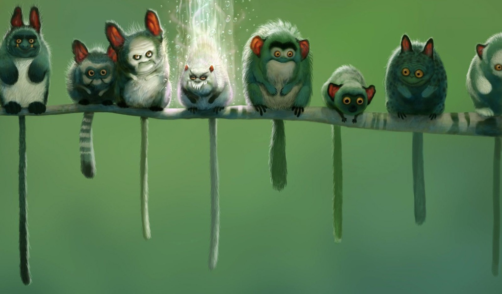 Свисающие хвосты