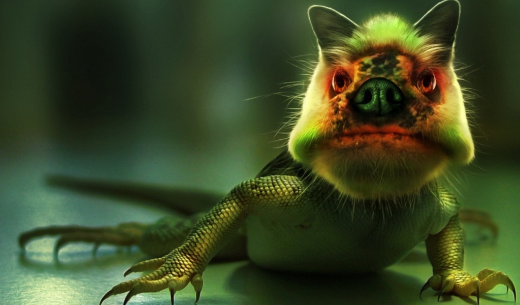 Зеленый чудо зверь