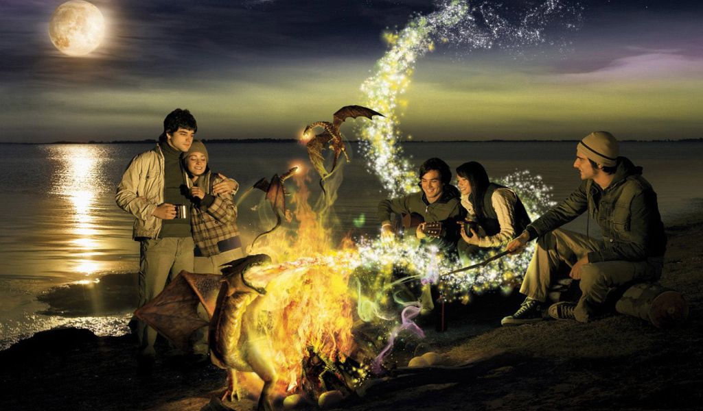 Ребята отжигают