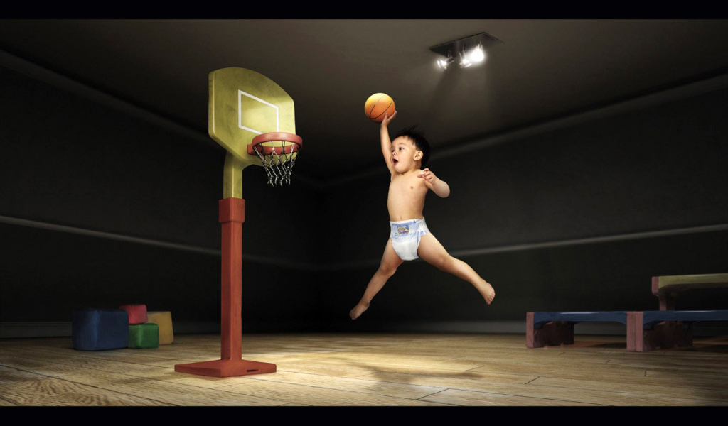 Маленький спортсмен