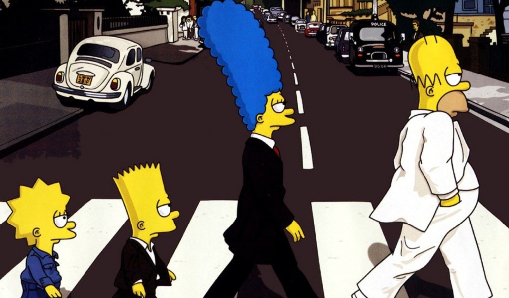 Симпсоны Битлы