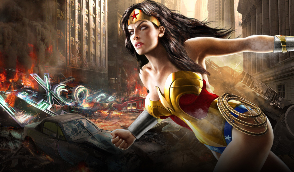 DC Universe Девушка супер герой