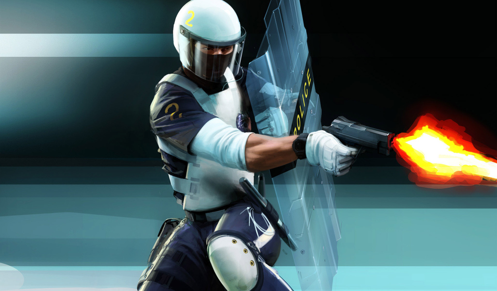 Mirrors Edge полицейский