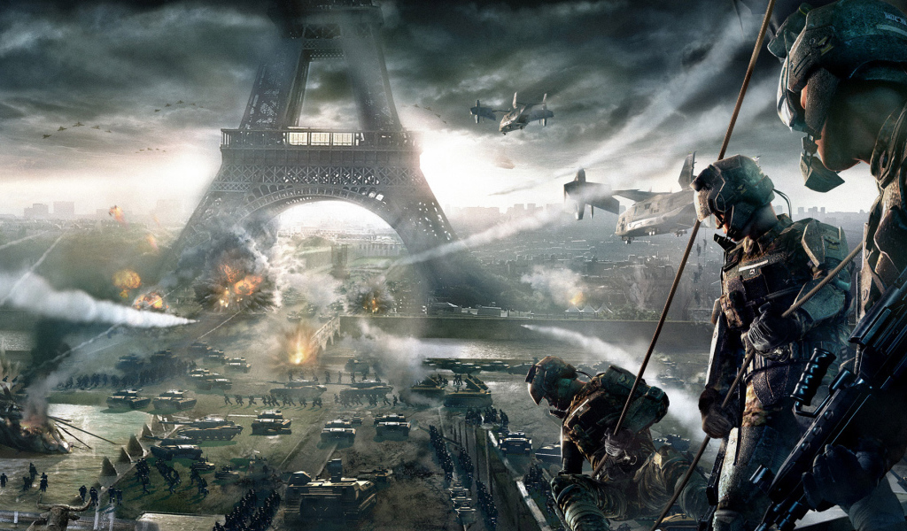 Париж в военное время