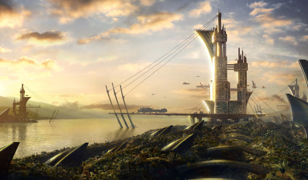 Речной город