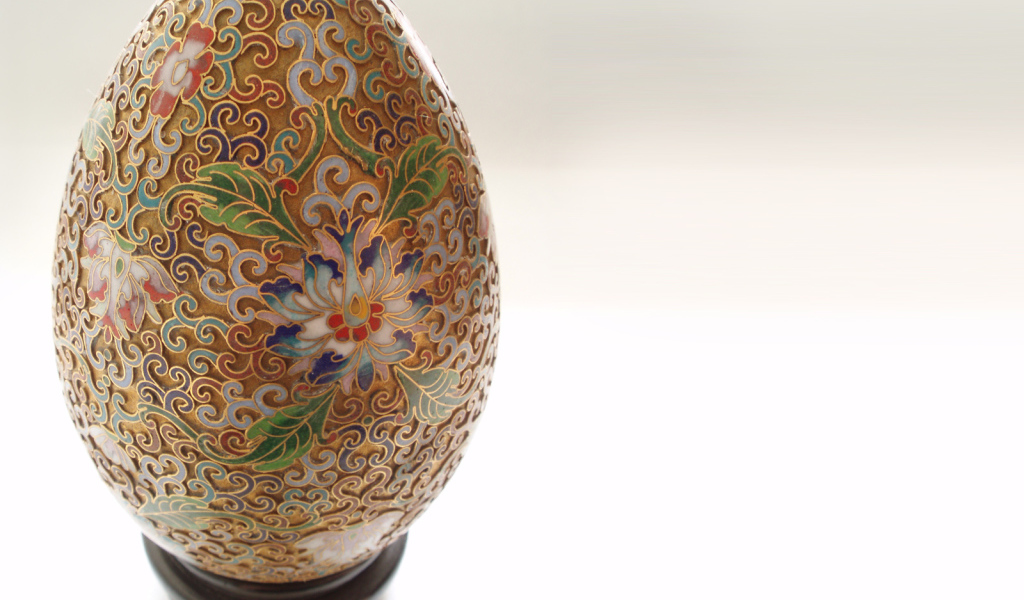 Красивое Пасхальное яйцо