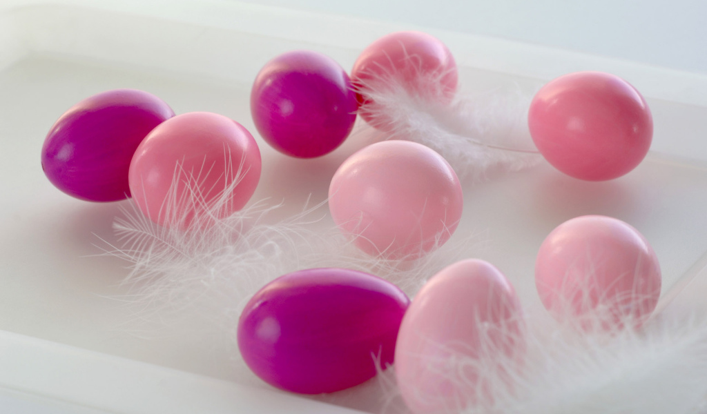 Яркие Пасхальные яйца