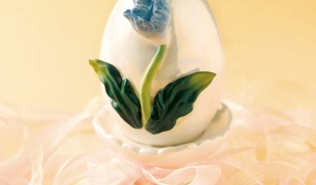 Украшенное Пасхальное яйцо