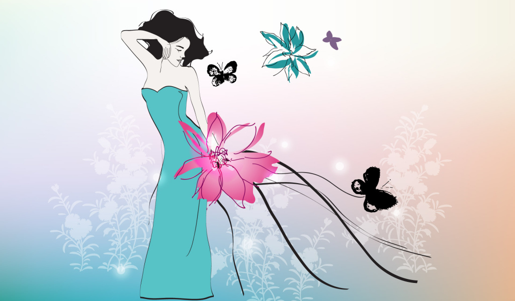 Нежный цветок на 8 марта