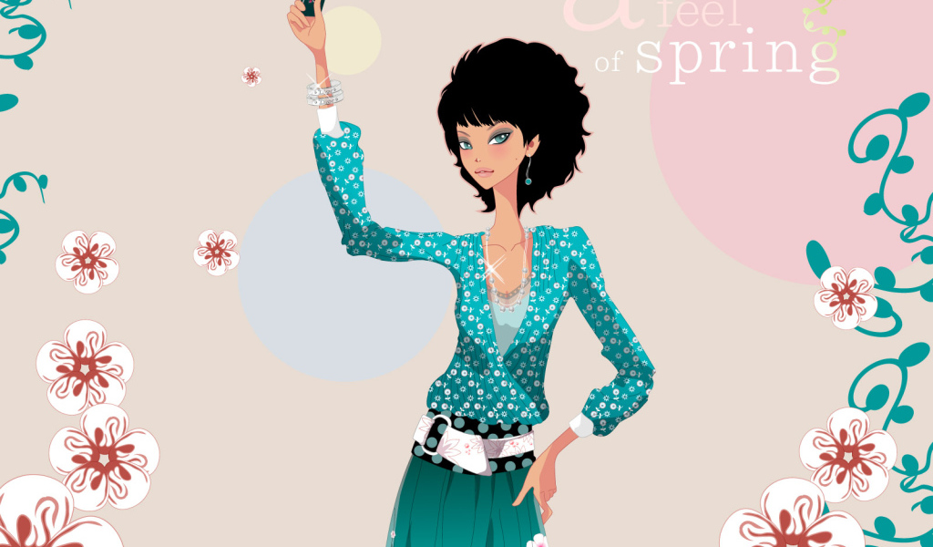 Нежные весенние чувства