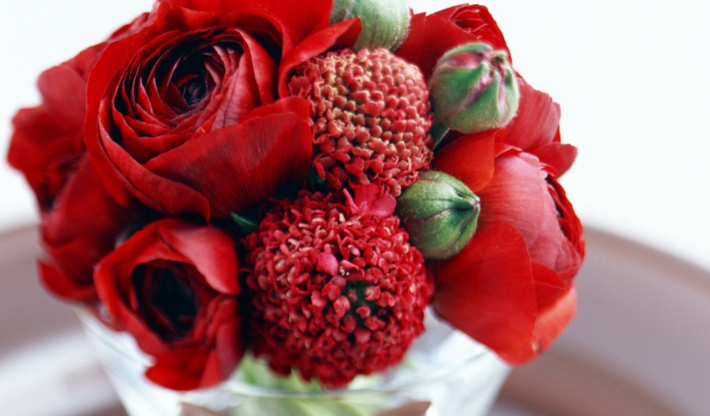 Маленький букет в День Св. Валентина