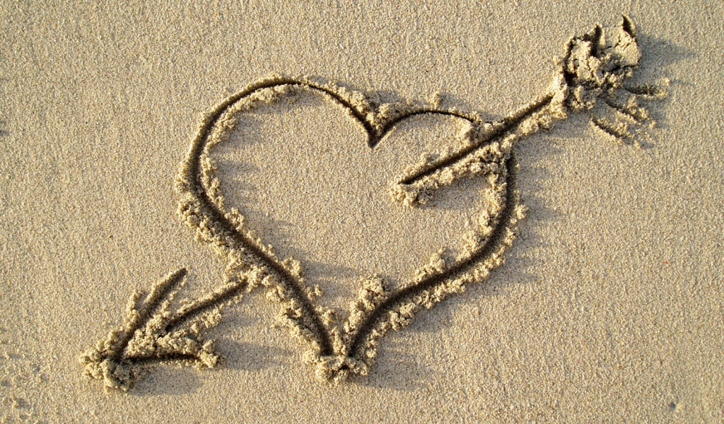 Рисунок на песке