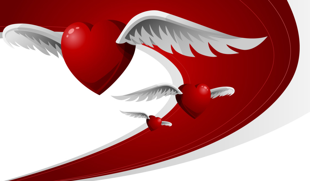 Летящие сердца