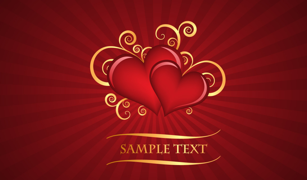 Поздравительная открытка в День Св. Валентина