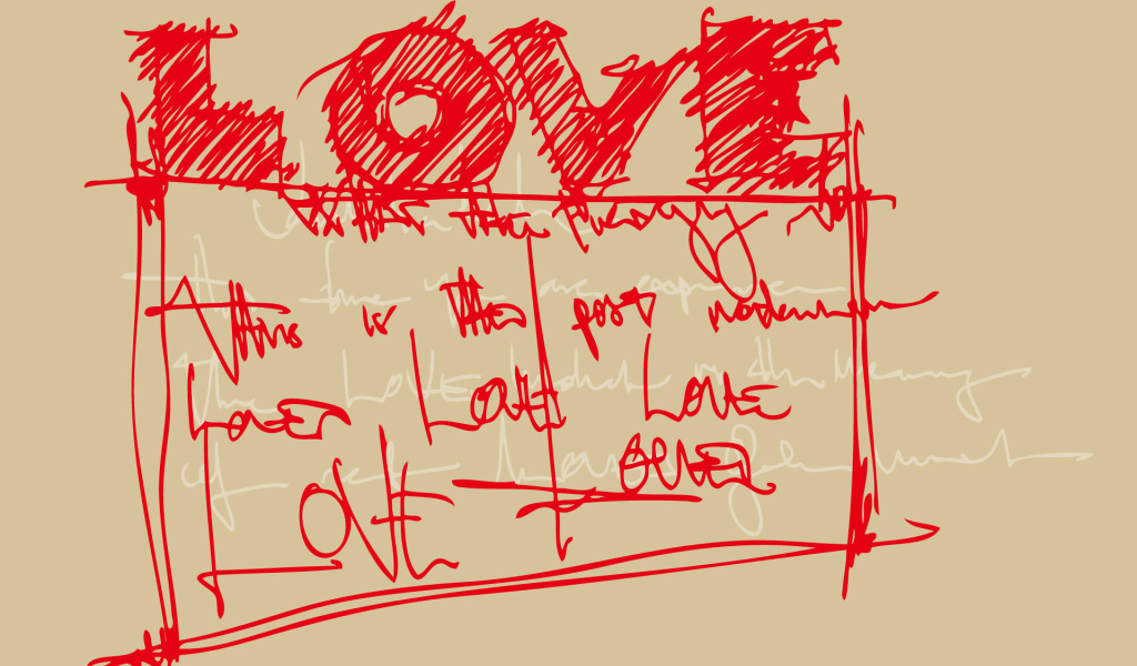 Любовь фломастером