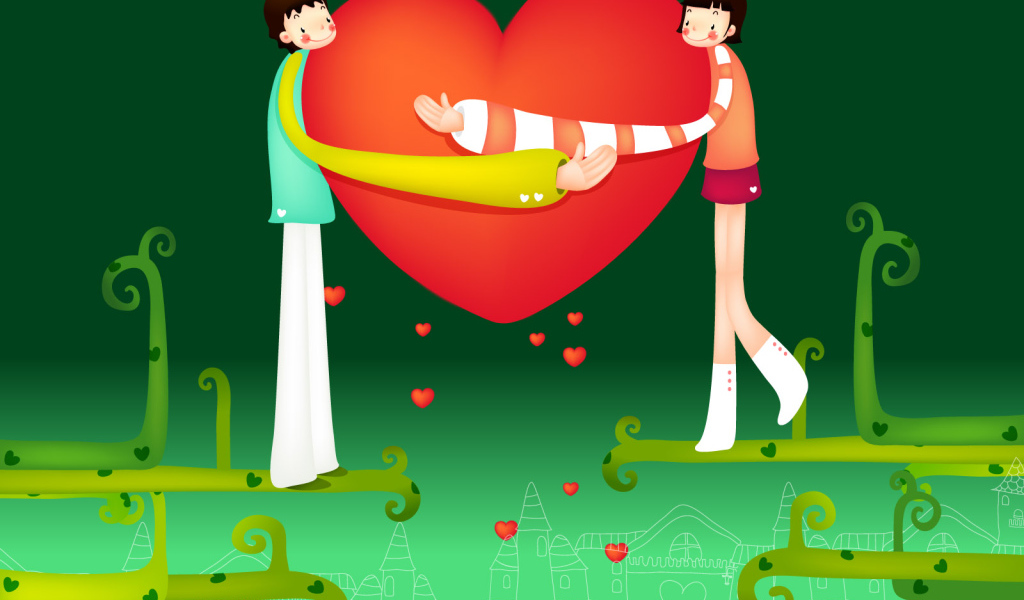 Любовь на День Св. Валентина