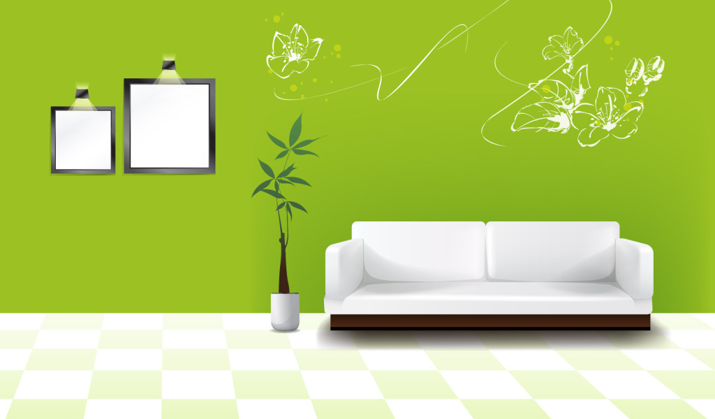 Зеленая стена