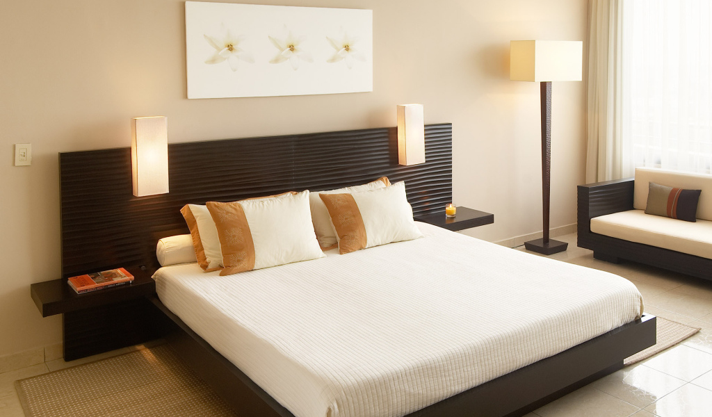 Интерьер спальной комнаты