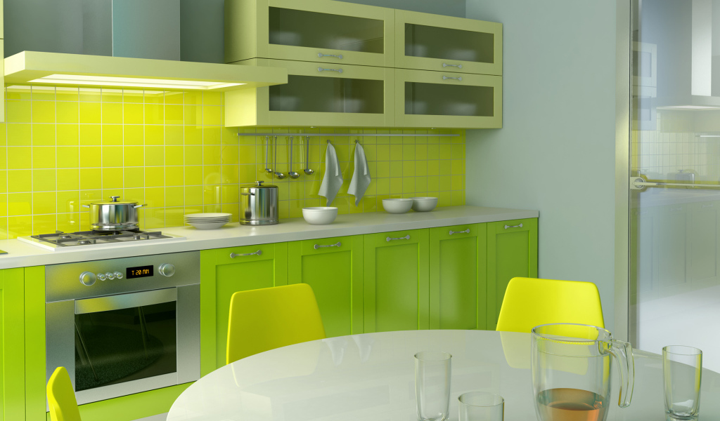 Кухня в стиле Лимон