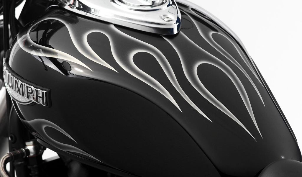 Аэрография на бензобаке