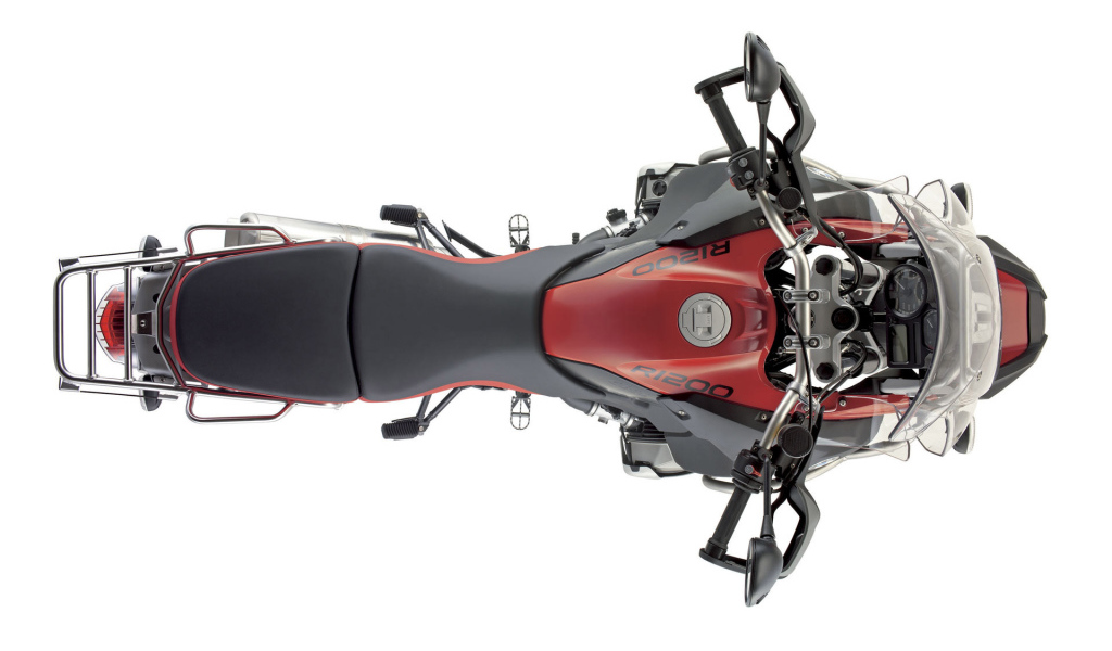 Мотоцикл BMW / Байк BMW вид сверху