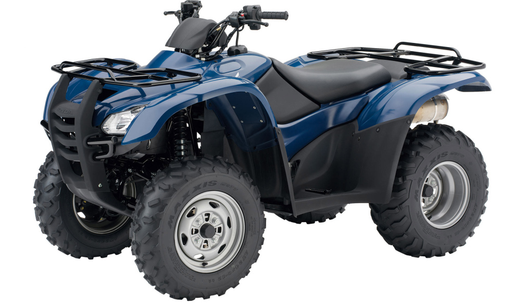 Синий Байк Honda квадроцикл