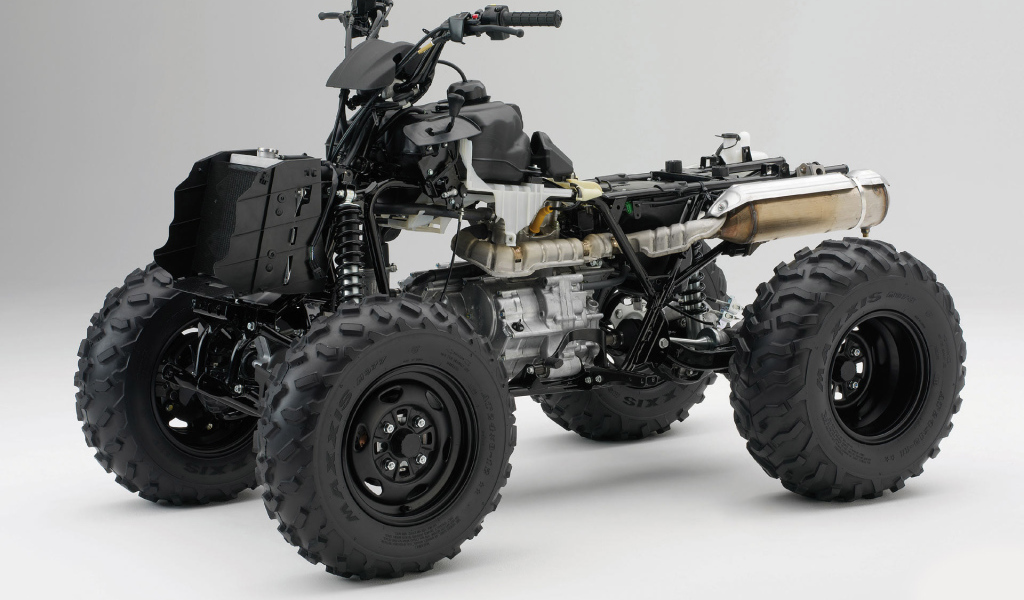 Внутренности Honda квадроцикл