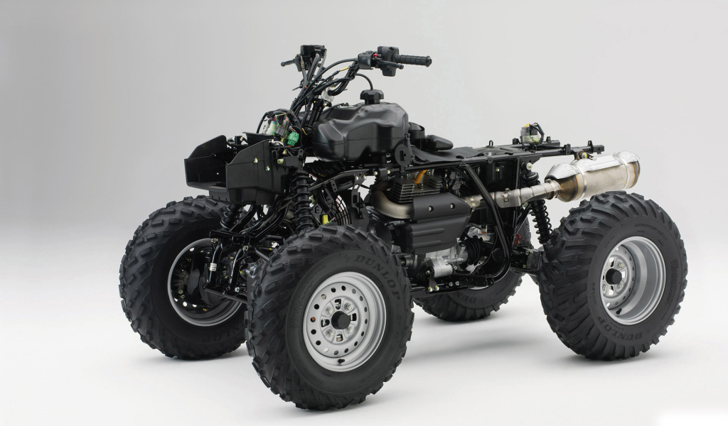 Внутри Хонда квадроцикл