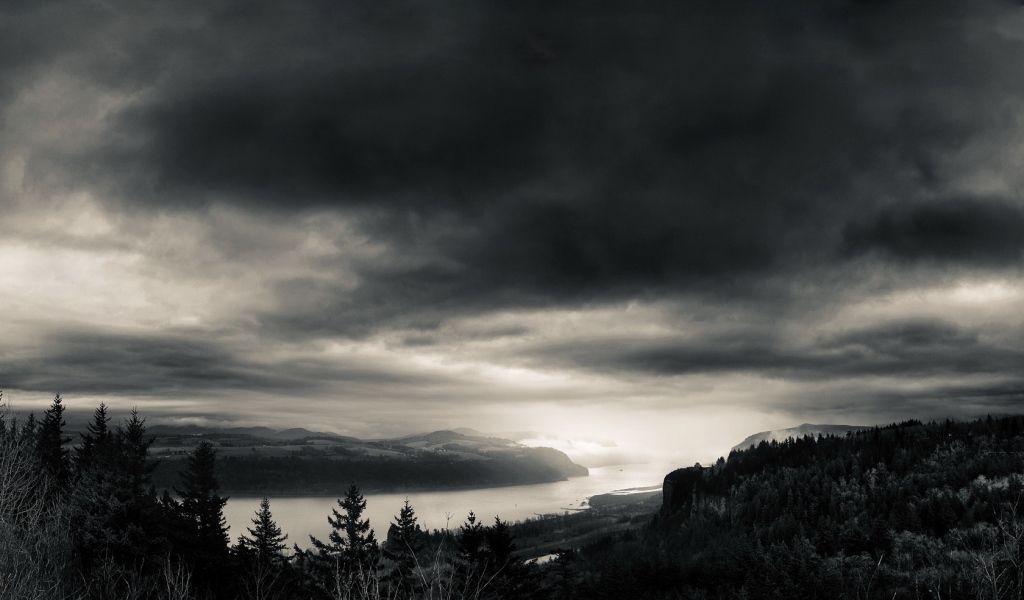 Серые облака