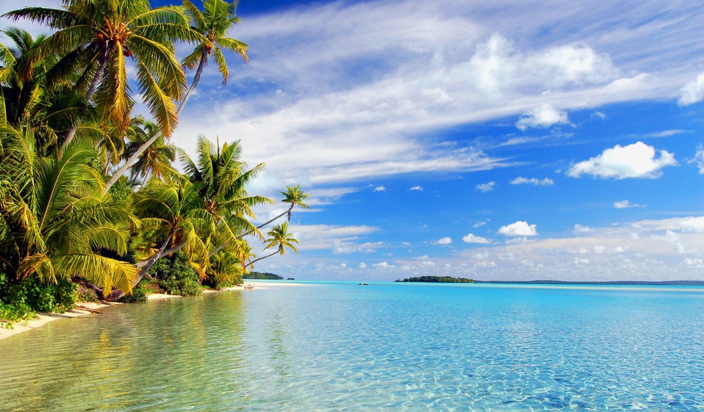 Лагуна Aitutaki Острова