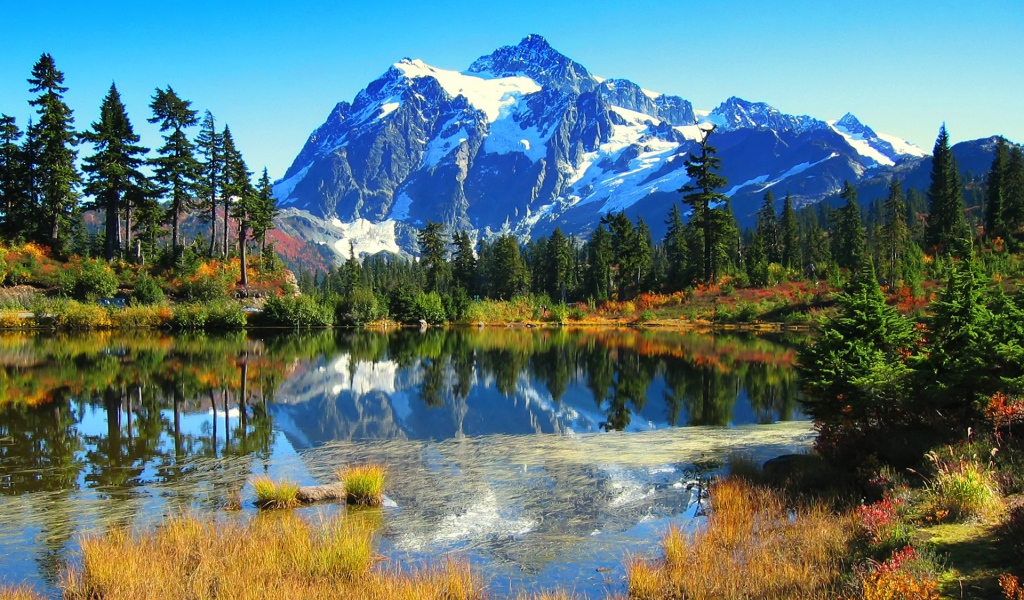 Невероятно красивый вид на горы