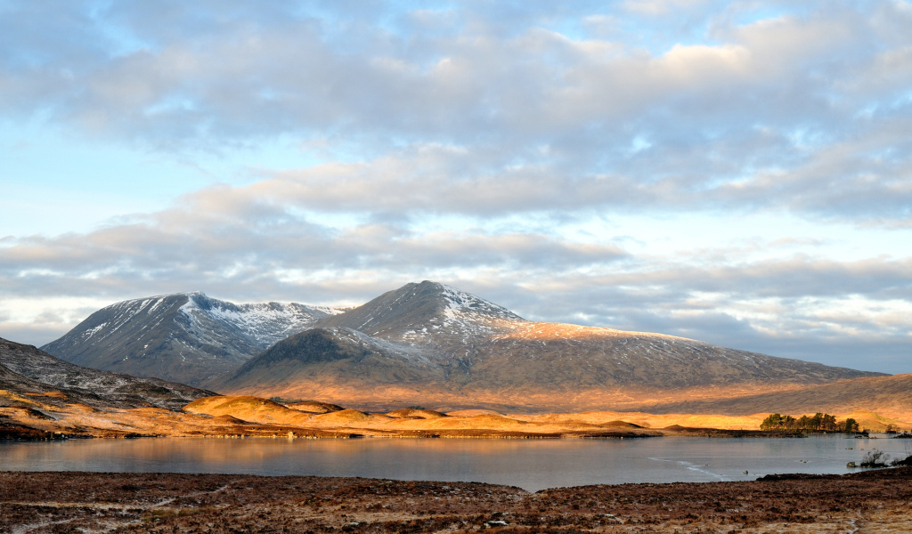Озеро в горах