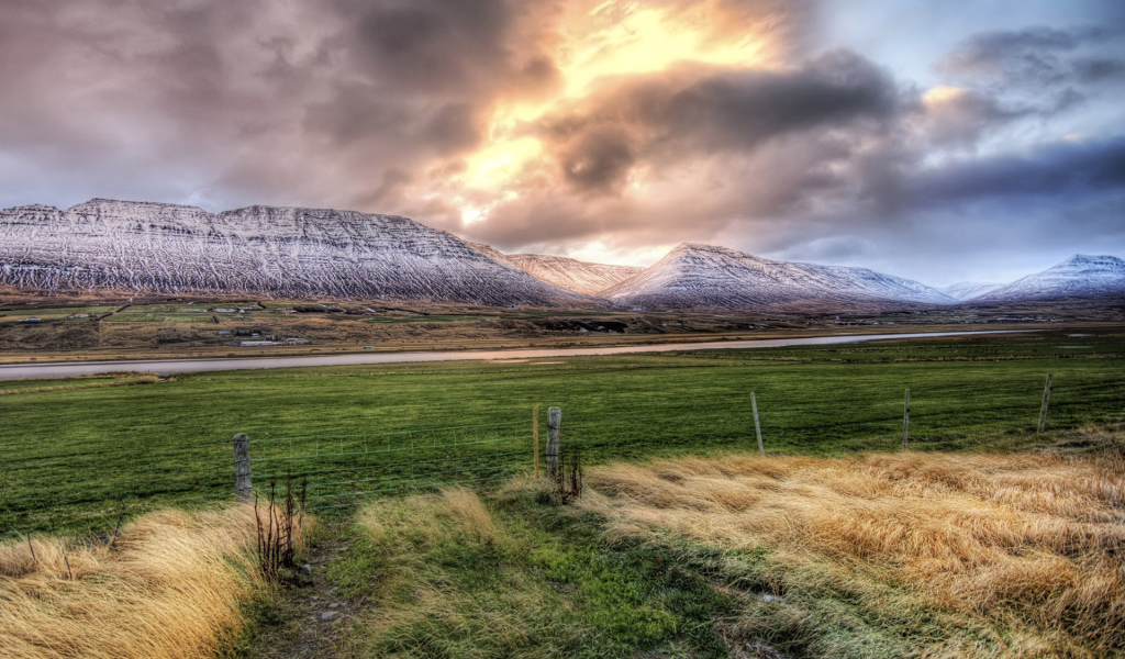 Горная гряда HDR