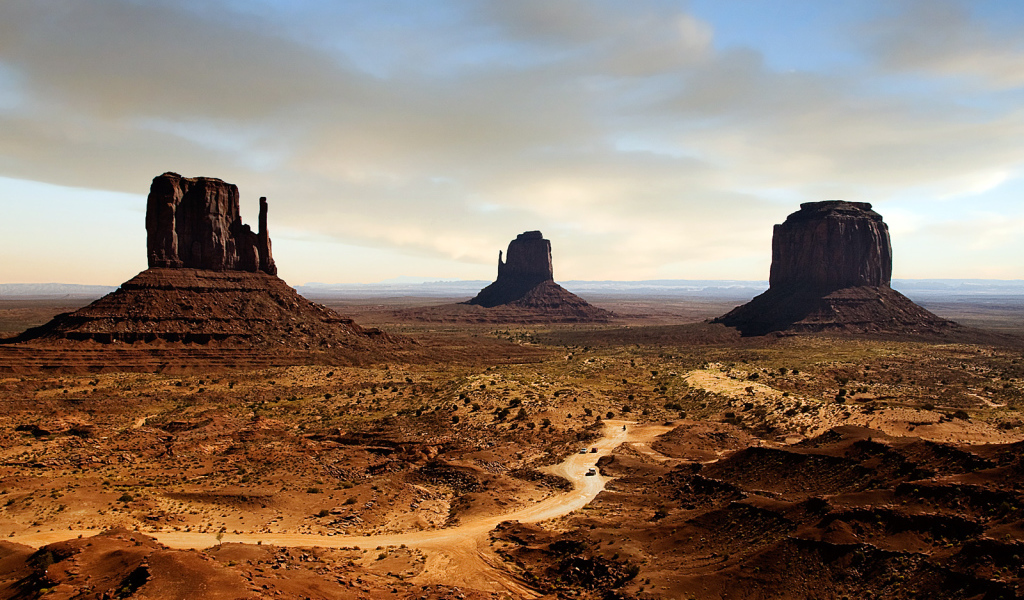 Восхитительный вид пустыни