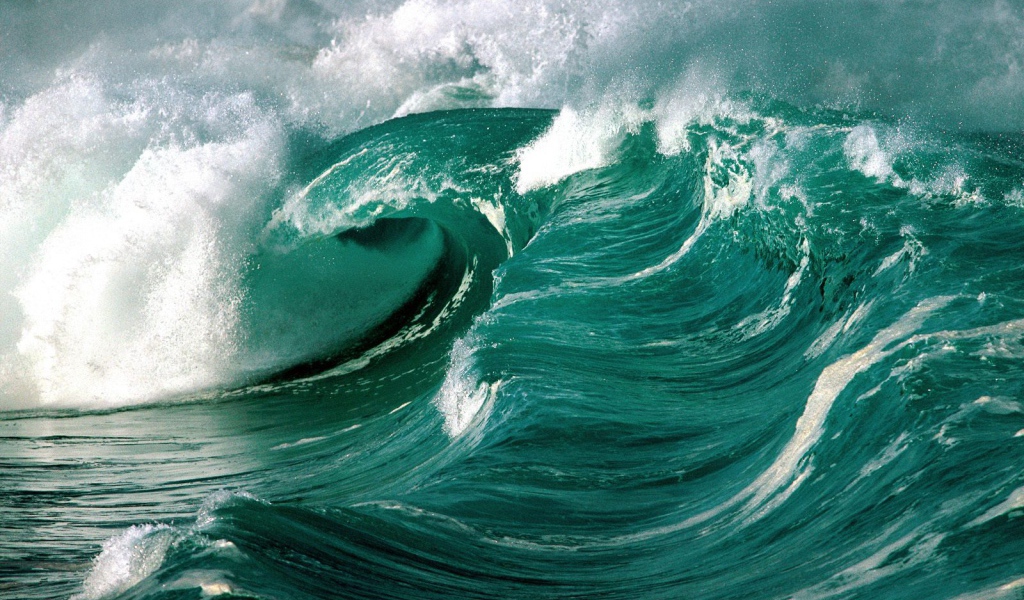 Красивые морские волны