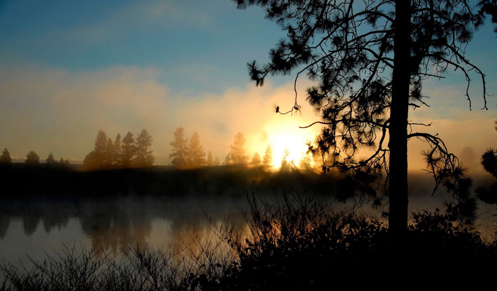 Красивый закат