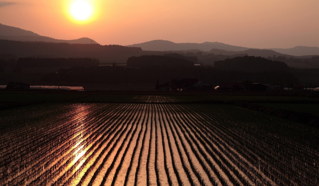 Невероятно красивый закат