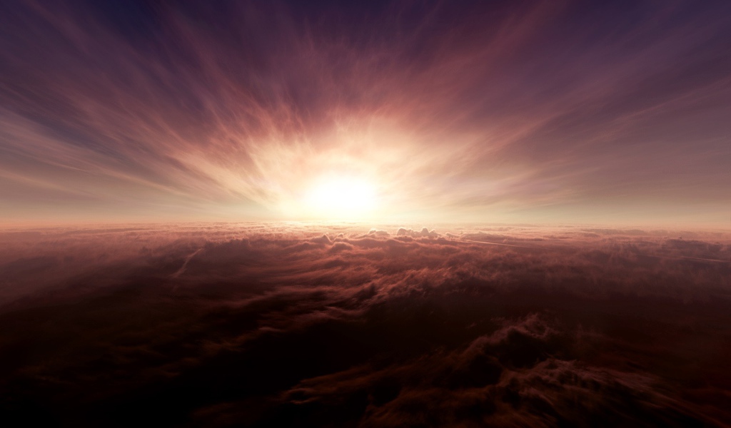 Огненные облака