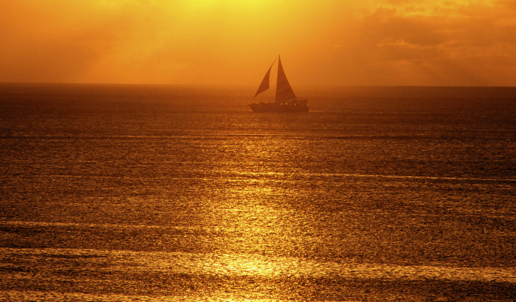 Невероятно красивый закат