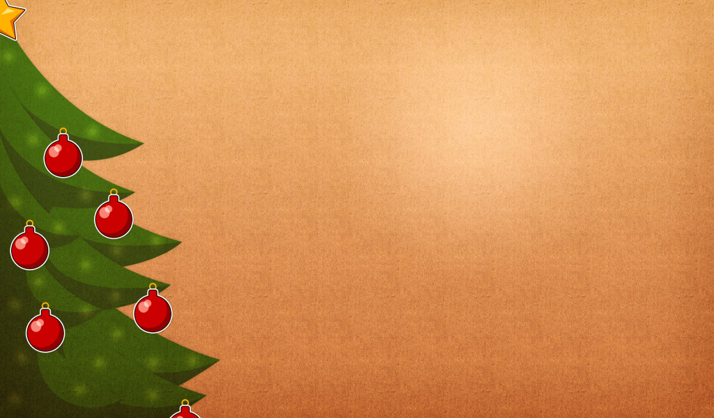 Красивая елка